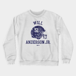 Will Anderson Houston Helmet Font Crewneck Sweatshirt